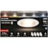 Feit Electric 5/6 in. 1290 Lumens Selectable CCT Dimmable Integrated LED Retrofit Recessed Light Trim Kit, White 24-Pack