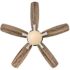 Hampton Bay Leroy 42 In. Led Brushed Nickel Ceiling Fan With Light