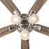 Hampton Bay Riley 44 In. Led Brushed Nickel Ceiling Fan With Light Kit