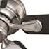Hampton Bay Riley 44 In. Led Brushed Nickel Ceiling Fan With Light Kit