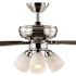 Hampton Bay Riley 44 In. Led Brushed Nickel Ceiling Fan With Light Kit