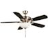 Hampton Bay Wellston II 44 in. LED Brushed Nickel Ceiling Fan with Lights