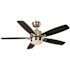 Home Decorators Collection Fawndale 46" LED Brushed Nickel Ceiling Fan W/Light