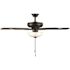 Hampton Bay Rothley II 52 in. LED Matte Black Ceiling Fan with Light Kit
