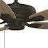 Hampton Bay North Pond 52 In. Led Outdoor Matte Black Ceiling Fan With Light