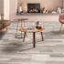 Hoffman Gray 12 MIL x 7 in. x 48 in. Waterproof Click Lock Luxury Vinyl Plank Flooring (55 Case/1307.35 sq. ft./Pallet)