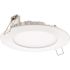Juno Contractor Select WF4 SWW5 4 in. Selectable CCT Ultra Slim Canless Integrated LED White Recessed Light