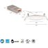 Juno Contractor Select WF4 SWW5 4 in. Selectable CCT Ultra Slim Canless Integrated LED White Recessed Light