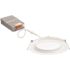 Juno Contractor Select WF6 REG SWW5 6 in. Selectable CCT Ultra Slim Canless Integrated LED White Recessed Light