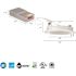 Juno Contractor Select WF4 REG SWW5 4 in. Selectable CCT Ultra Slim Canless Integrated LED White Recessed Light