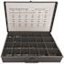 Slotted Pan and External Hex Head Sheet Metal Screw Kit Zinc Plated Assortment in Metal Tray (600-Pieces)