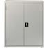 Hirsh 36 in. W x 42 in. H x 18 in. D 3-Shelf Steel Freestanding Storage Cabinet in Light Gray