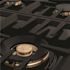 ZLINE Kitchen and Bath 36 in. 6 Burner Top Control Porcelain Gas Cooktop with Brass Burners in Stainless Steel