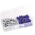 #14-#16 Conical Plastic Anchor Kit in Plastic Case (50 Anchors, 50 Screws & 1 Drill Bit)