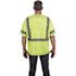 Milwaukee Small/Medium Yellow Class 3 High Visibility Safety Vest with 10-Pockets and Sleeves