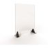 CLEAR ARMOR SOLUTIONS 23.5 in. x 31.5 in. x 0.187 in. Acrylic Sheet with 1 in. - 12 in. x 4 in. Passthrough (3-Pack)