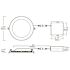 4 in. Selectable CCT Ultra-Slim Canless Integrated LED Recessed Light Trim for Shallow Ceiling Round Wet Location