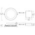 6 in. Selectable CCT Ultra-Slim Canless Integrated LED Recessed Light Trim for Shallow Ceiling Round Wet Location
