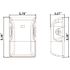 150-Watt Equivalent 20-Watt Integrated LED Bronze Outdoor Wall Pack Light 3000K, 4000K 5000K Dusk to Dawn Selectable CCT