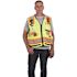 Milwaukee 2X-Large/3X-Large Yellow Class-2 Surveyor's High Visibility Safety Vest with 27-Pockets