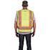 Milwaukee 2X-Large/3X-Large Yellow Class-2 Surveyor's High Visibility Safety Vest with 27-Pockets