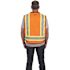 Milwaukee 4X-Large/5X-Large Orange Class-2 Surveyor's High Visibility Safety Vest with 27-Pockets