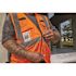 Milwaukee Small/Medium Orange Class 2 Polyester Mesh High Visibility Safety Vest with 9-Pockets