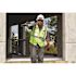Milwaukee 4X-Large/5X-Large Yellow Class 2 Polyester Mesh High Visibility Safety Vest with 9-Pockets