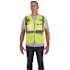 Milwaukee 4X-Large/5X-Large Yellow Class 2 Polyester Mesh High Visibility Safety Vest with 9-Pockets