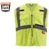 Milwaukee 4X-Large/5X-Large Yellow Class 2 Polyester Mesh High Visibility Safety Vest with 9-Pockets