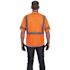 Milwaukee 4X-Large/5X-Large Orange Class-3 Mesh High Visibility Safety Vest with 9-Pockets and Sleeves