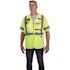 Milwaukee 2X-Large/3X-Large Yellow Class 3 High Visibility Safety Vest with 10-Pockets and Sleeves