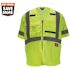 Milwaukee 4X-Large/5X-Large Yellow Class-3 High Visibility Safety Vest with 10-Pockets and Sleeves