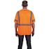 Milwaukee 2X-Large/3X-Large Orange Class 3 High Visibility Safety Vest with 10-Pockets and Sleeves