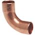NIBCO 1/4 in. Copper Pressure Cup x Cup 90 Degree Long Radius Elbow Fitting