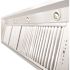 ZLINE Kitchen and Bath 58 in. 700 CFM Ducted Range Hood Insert in Stainless Steel