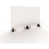 47.5 in. x 31.5 in. x 0.187 in. Acrylic Sheet with 2-12 in. x 4 in. Passthroughs (3-Pack)