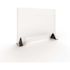 31.5 in. x 23.5 in. x 0.187 in. Acrylic Sheet with 1-20 in. x 4 in. Passthrough (3-Pack)