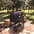 OKLAHOMA JOE'S Judge Charcoal Smoker Grill in Black with 540 sq. in. Cooking Space