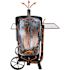 OKLAHOMA JOE'S Bronco Charcoal Drum Smoker Grill in Black with 284 sq. in. Cooking Space