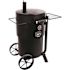OKLAHOMA JOE'S Bronco Charcoal Drum Smoker Grill in Black with 284 sq. in. Cooking Space