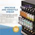 NewAir 24 Inch Built-In Premium 224 Can Beverage Fridge