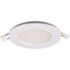 4 in. 850 Lumens Selectable CCT Dimmable Integrated LED Canless Recessed Light Trim w/ Night Light mode, White 4-Pack