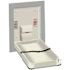 ASI Vertical Recessed Baby Changing Station in Stainless Steel