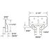 Prime-Line Drawer Track Guides for 1/4 in. x 7/8 in. Track (25-Pack)