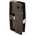 Prime-Line 3 in. H. C. Plastic Housing Black Steel Latch and Pull