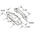 Prime-Line White Diecast Window Sash Lock with Cam Action and Alignment Lugs