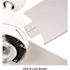 Hampton Bay 54" Matte White Mena Ceiling Fan - Quick Install, Remote Control, Integrated Led, Damp Rated
