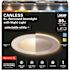 6 in. 1200 Lumens Selectable CCT Dimmable Integrated LED Canless Recessed Light Kit w/ Night Light mode, White 4-Pack
