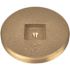Oatey 3 in. Brass Cleanout Plug Countersunk
